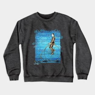 Boy on a bike Crewneck Sweatshirt